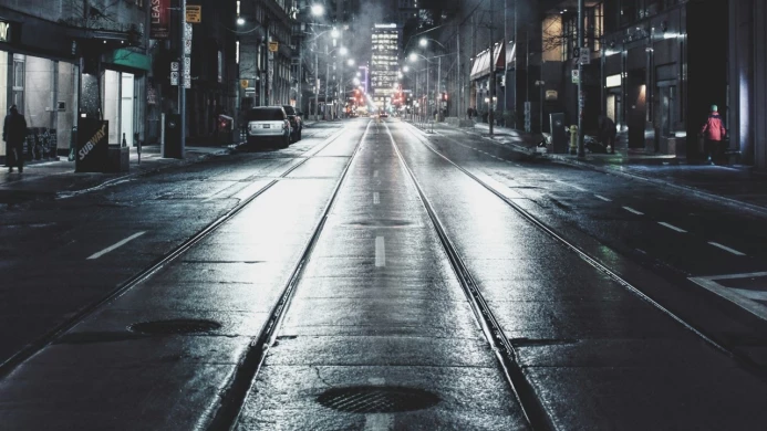 EMPTY CITY NIGHT LEAD ART