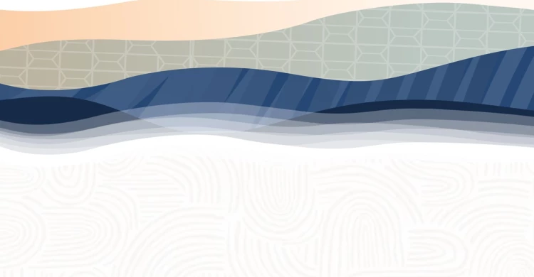 WATER TEXTURE WITH ORANGE POP
