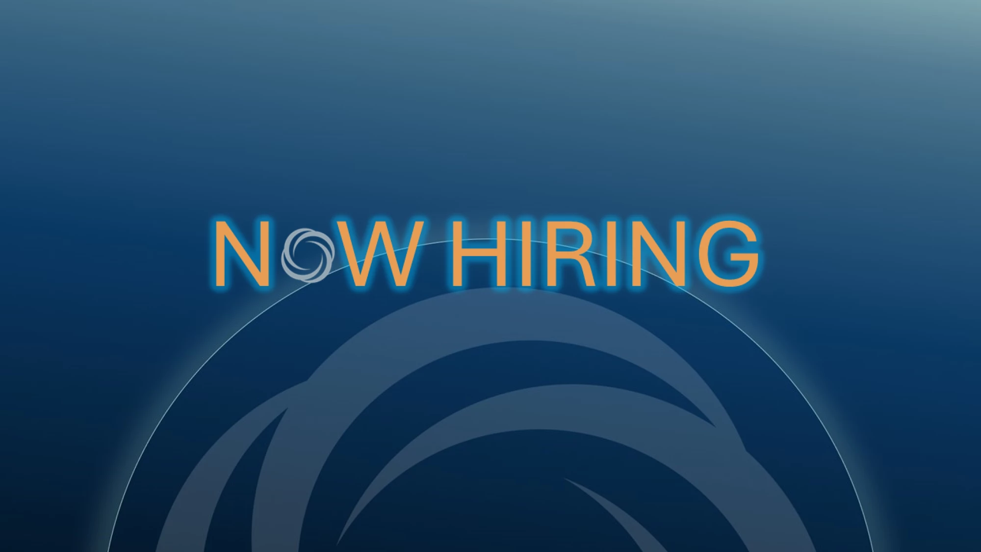 NOW HIRING WITH BUG O