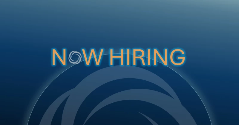 NOW HIRING WITH BUG O